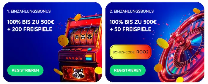 Rooli Casino bonus